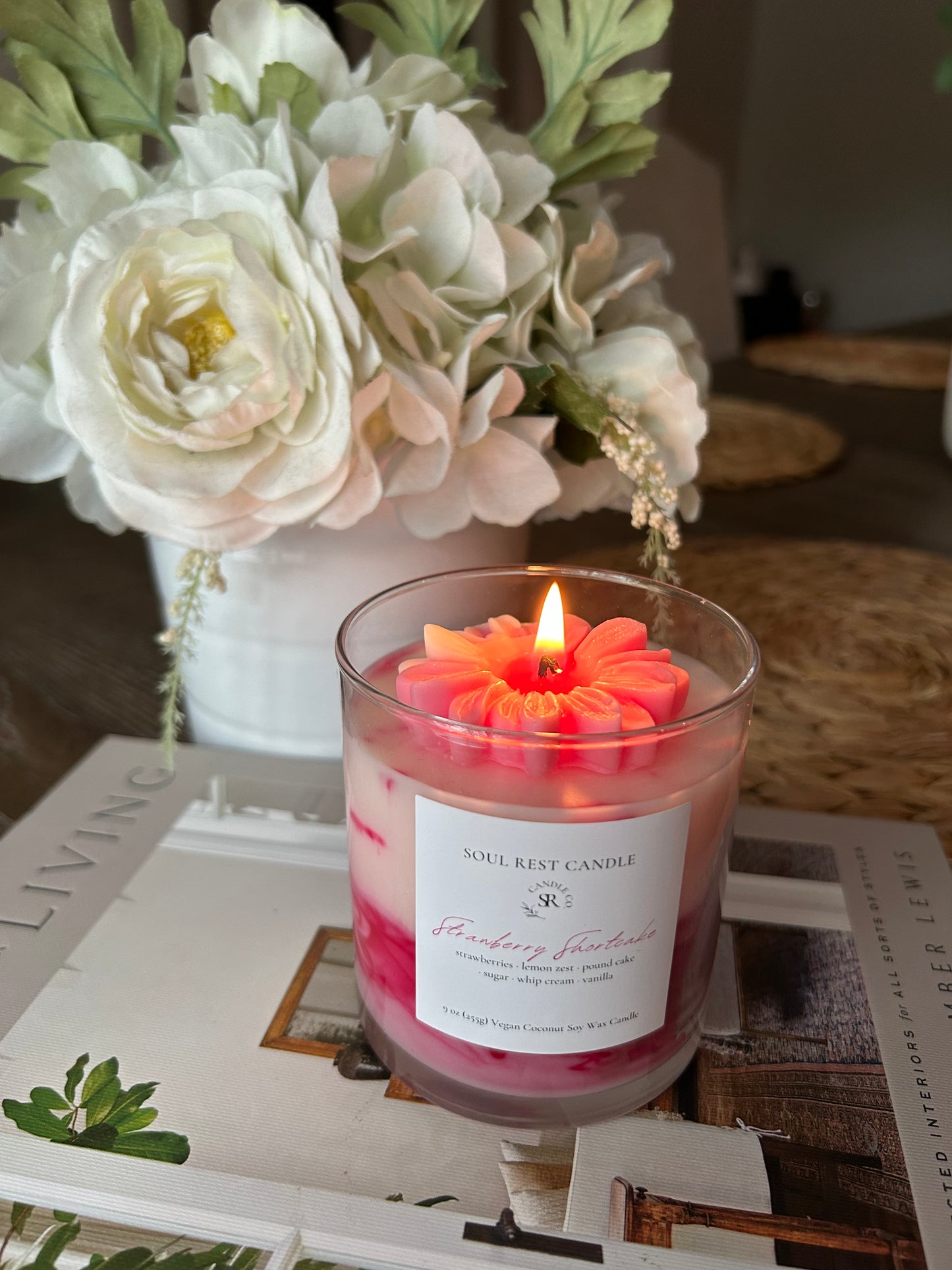 Strawberry Shortcake Candle 9oz