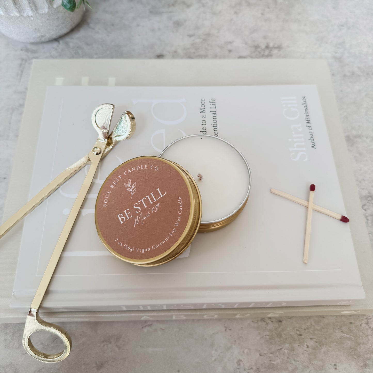 Spring 2oz Travel Tins Coconut Soy Wax Candle