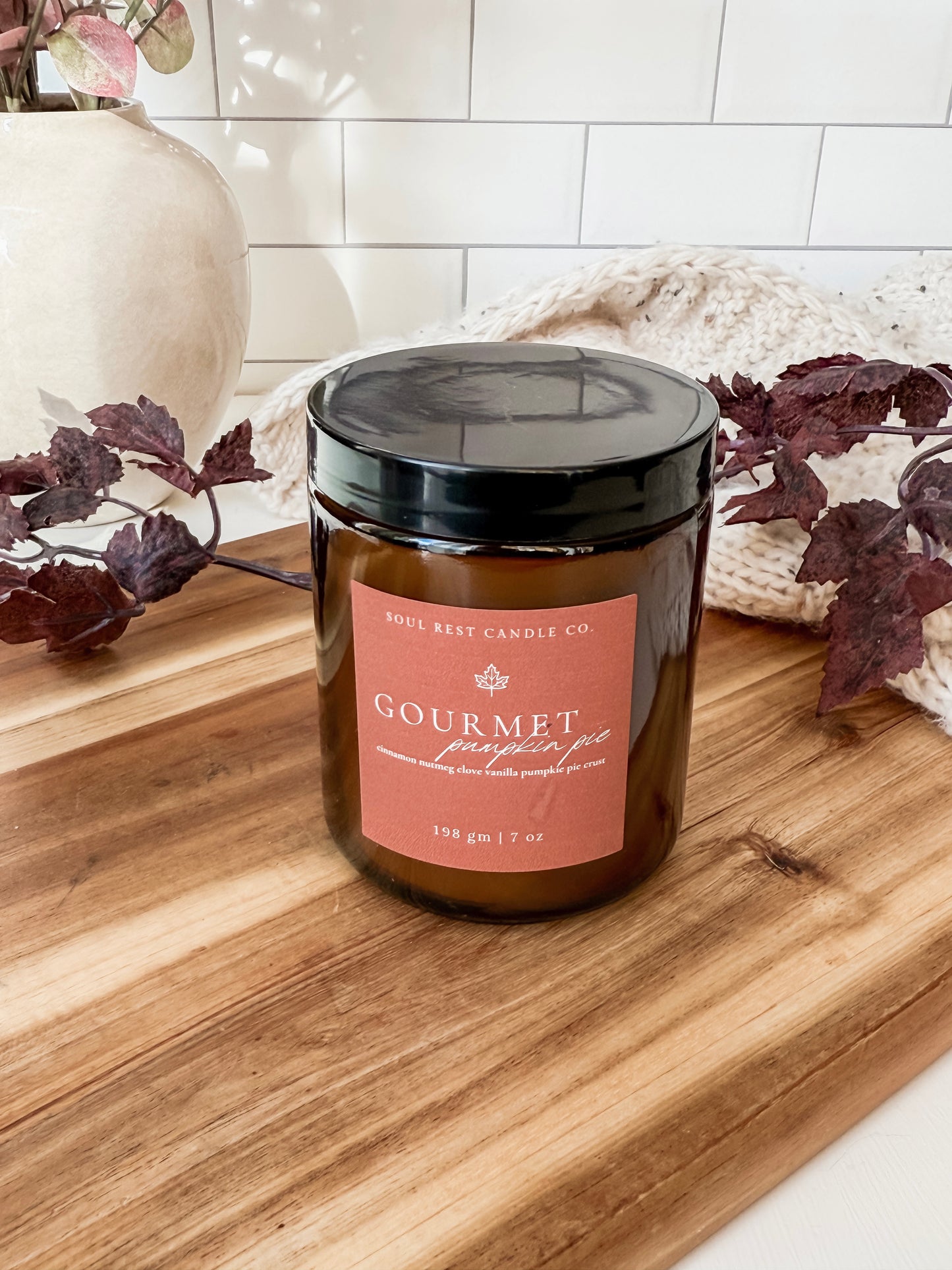 Gourmet Pumpkin Pie 9 oz Candle