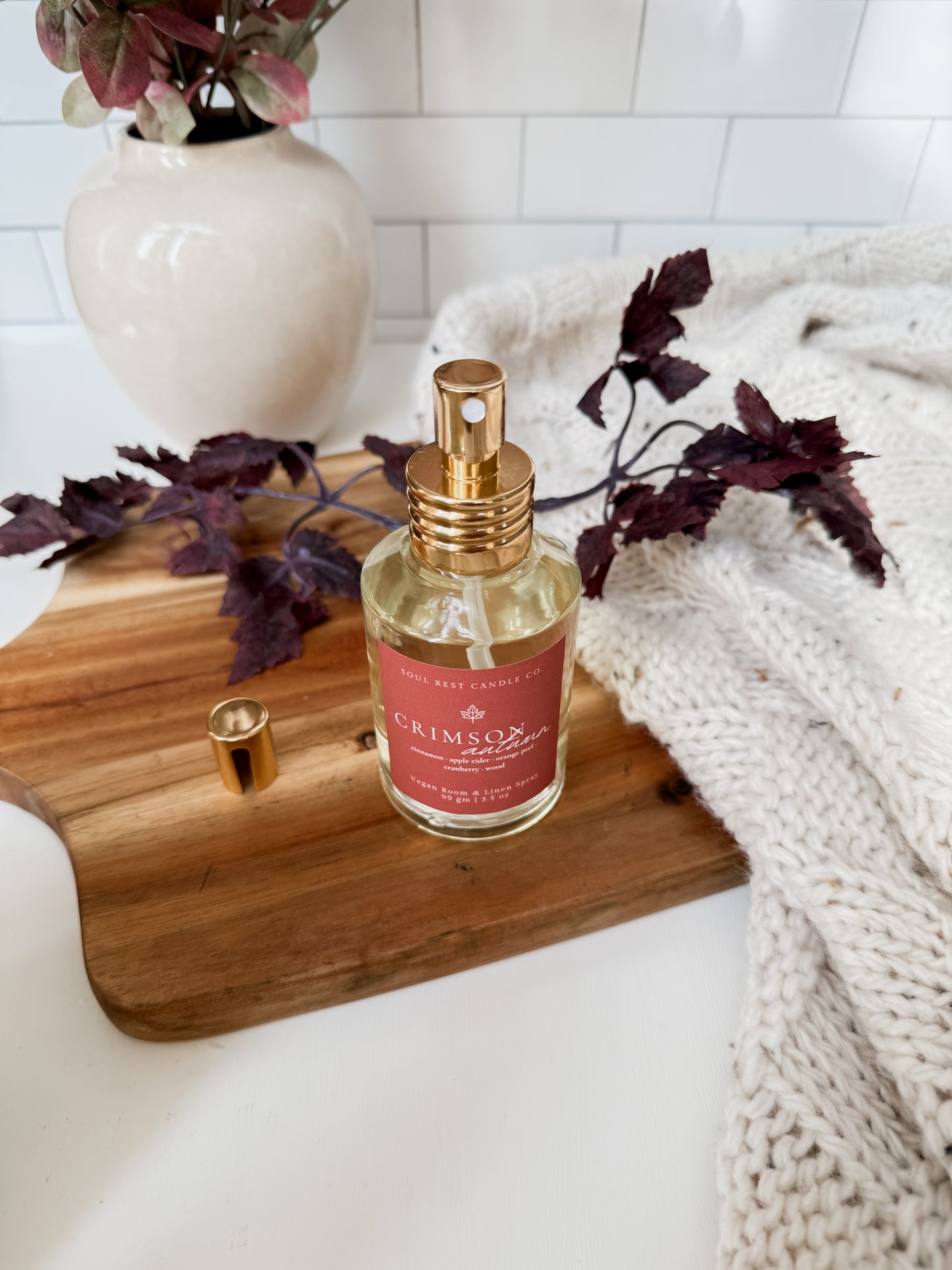 Crimson Autumn Room + linen sprays 3.5oz
