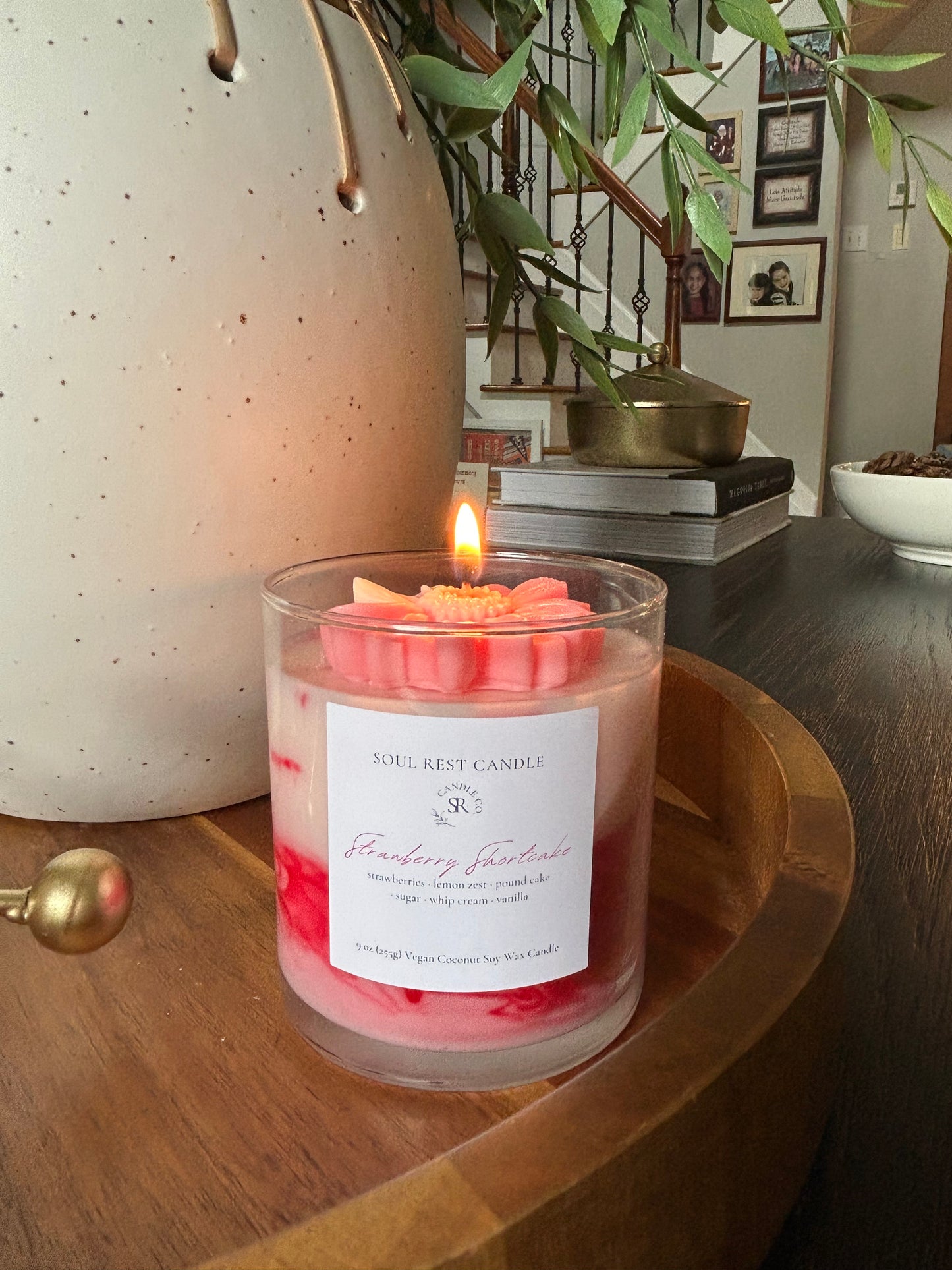 Strawberry Shortcake Candle 9oz