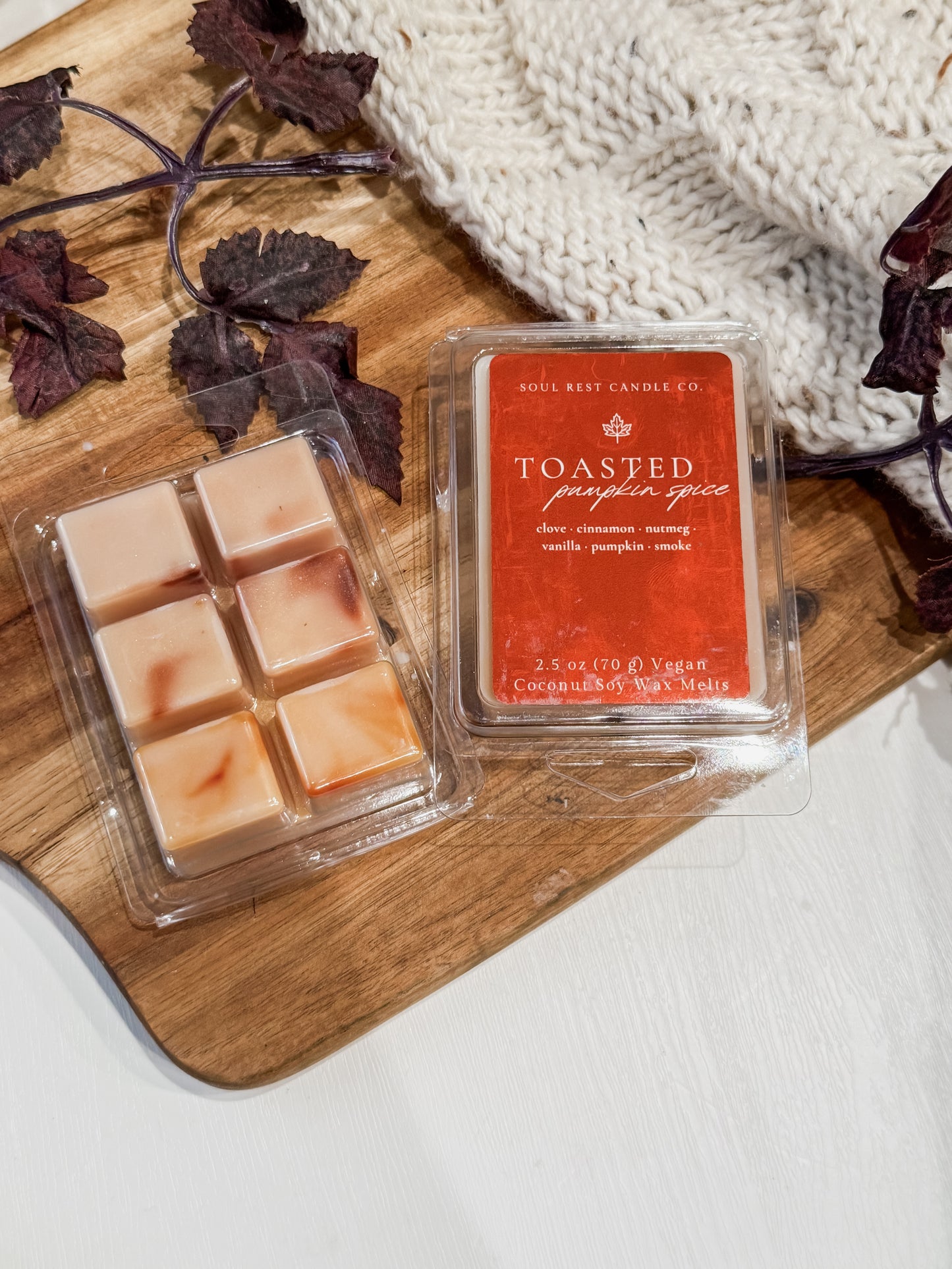 Toasted Pumpkin Spice 2.5 oz Wax Melts