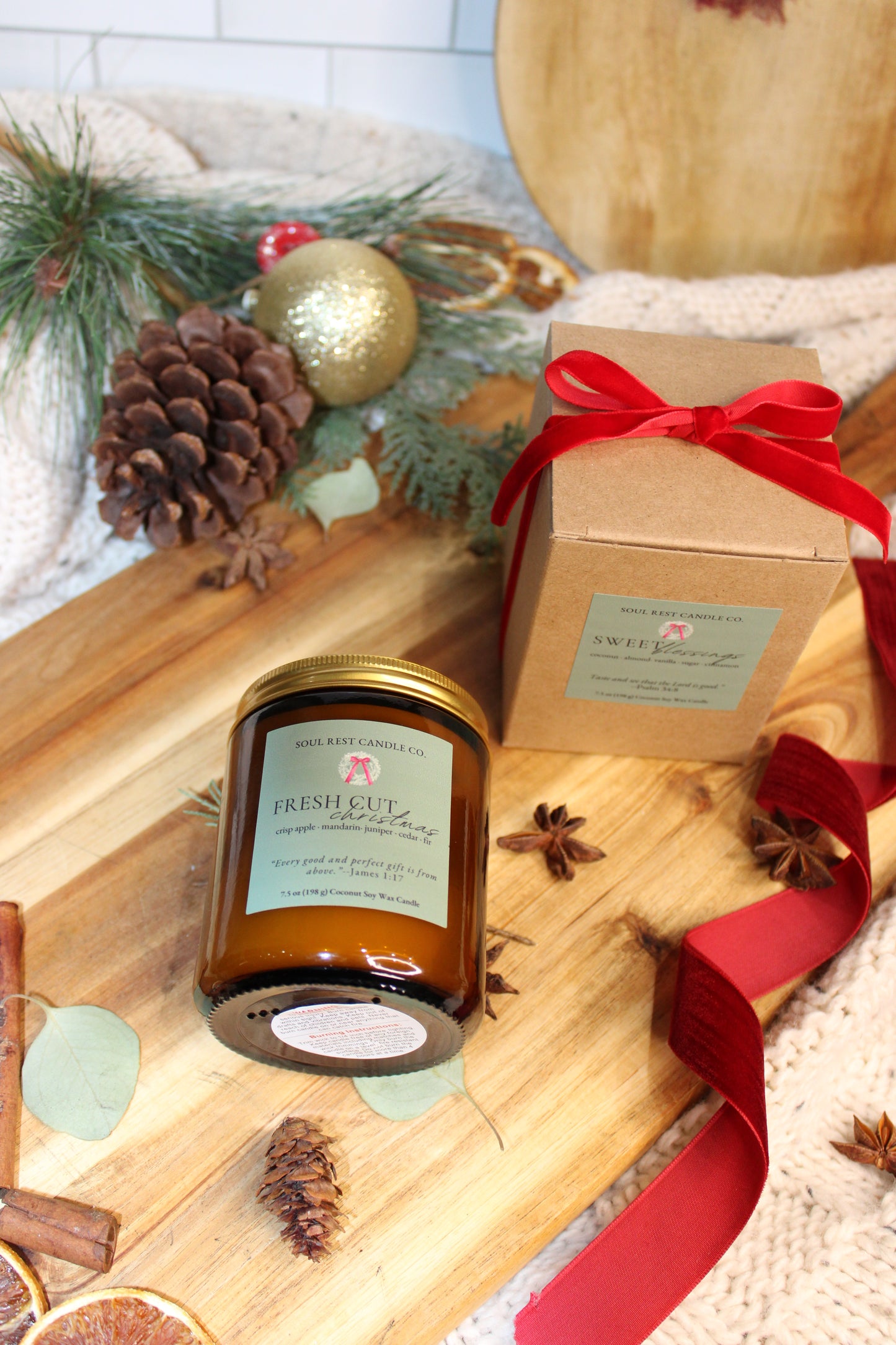 Holy Night Embers 7.5 oz Candle