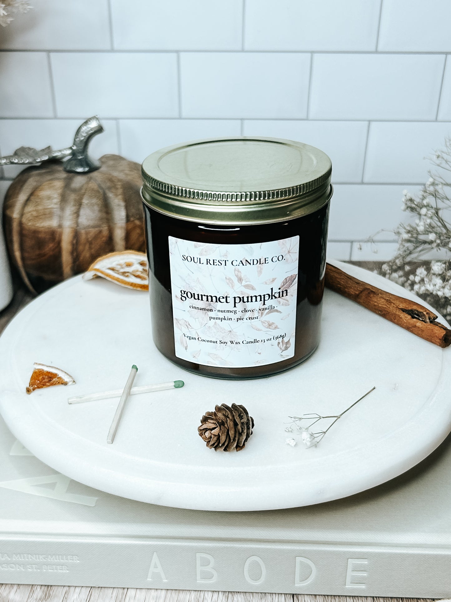 Gourmet Pumpkin Pie 16 oz Candle