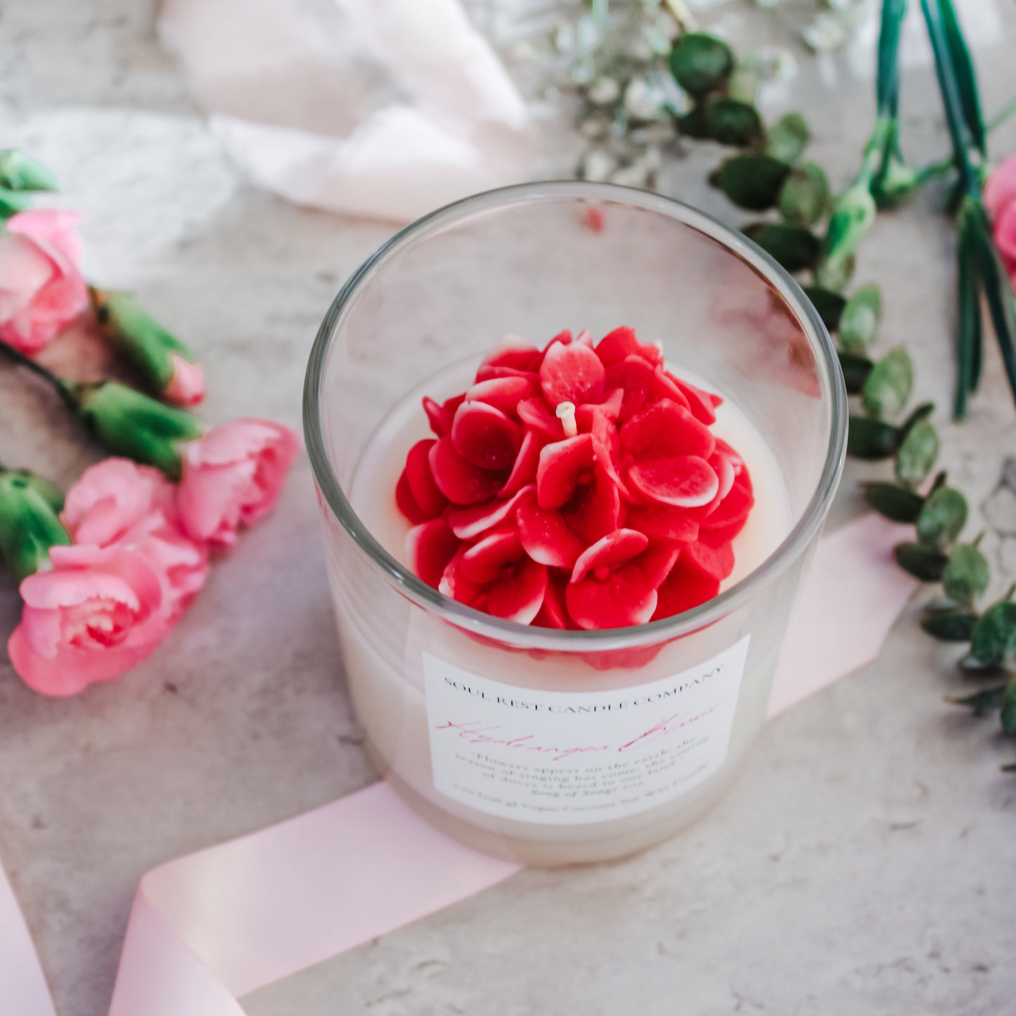 Hydrangea Blooms 7 oz Candle
