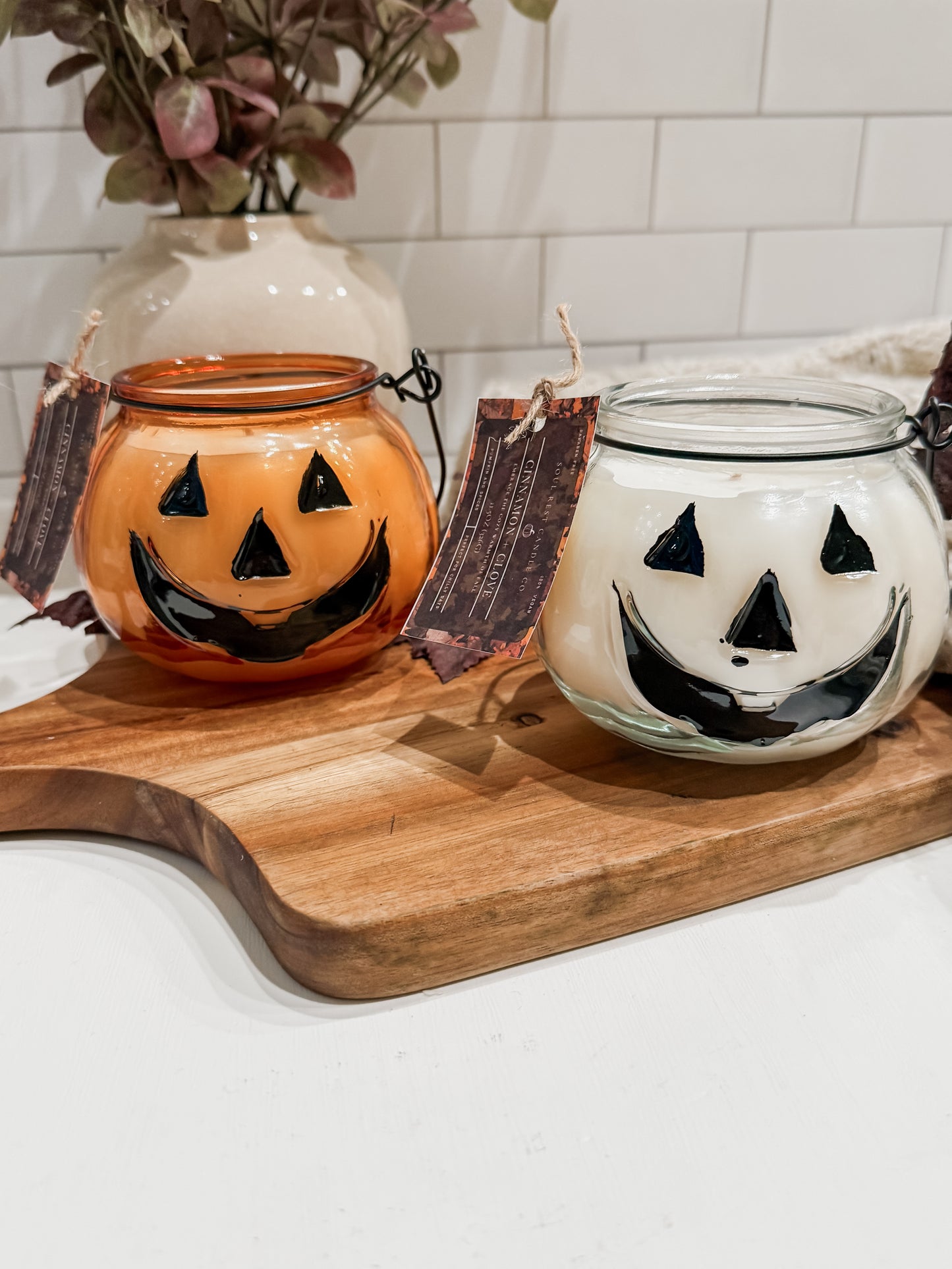 Jack-O-Lantern Pumpkin Candle 11 oz