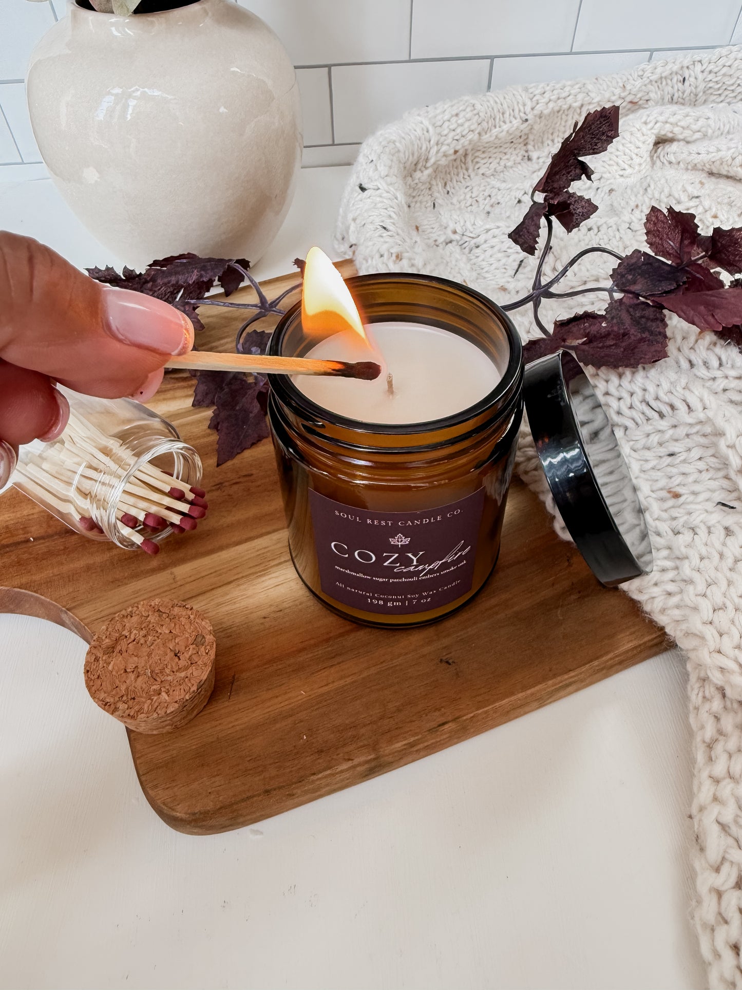 Cozy Campfire 9 oz Candle