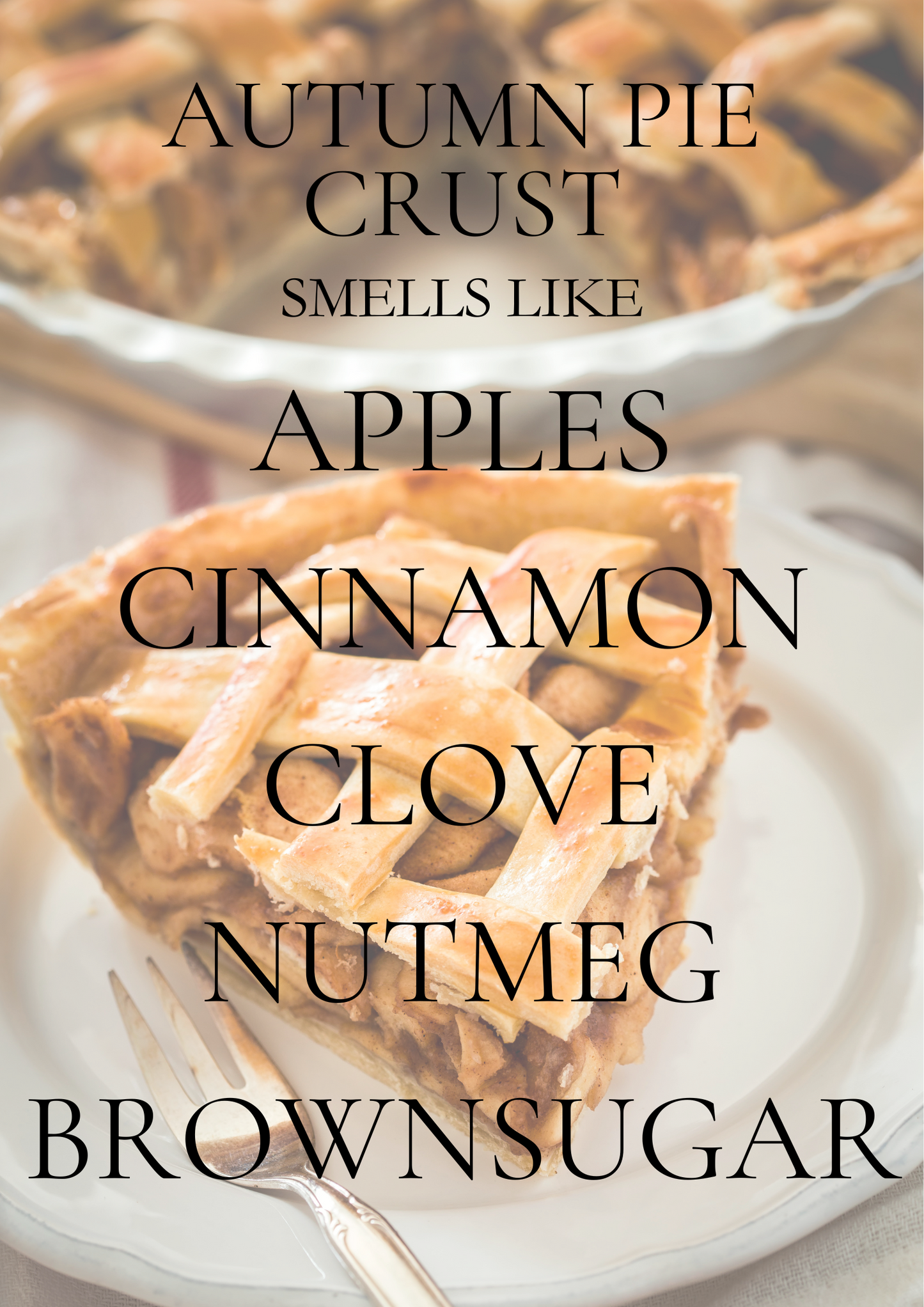 Autumn Pie Crust 9 oz Candle