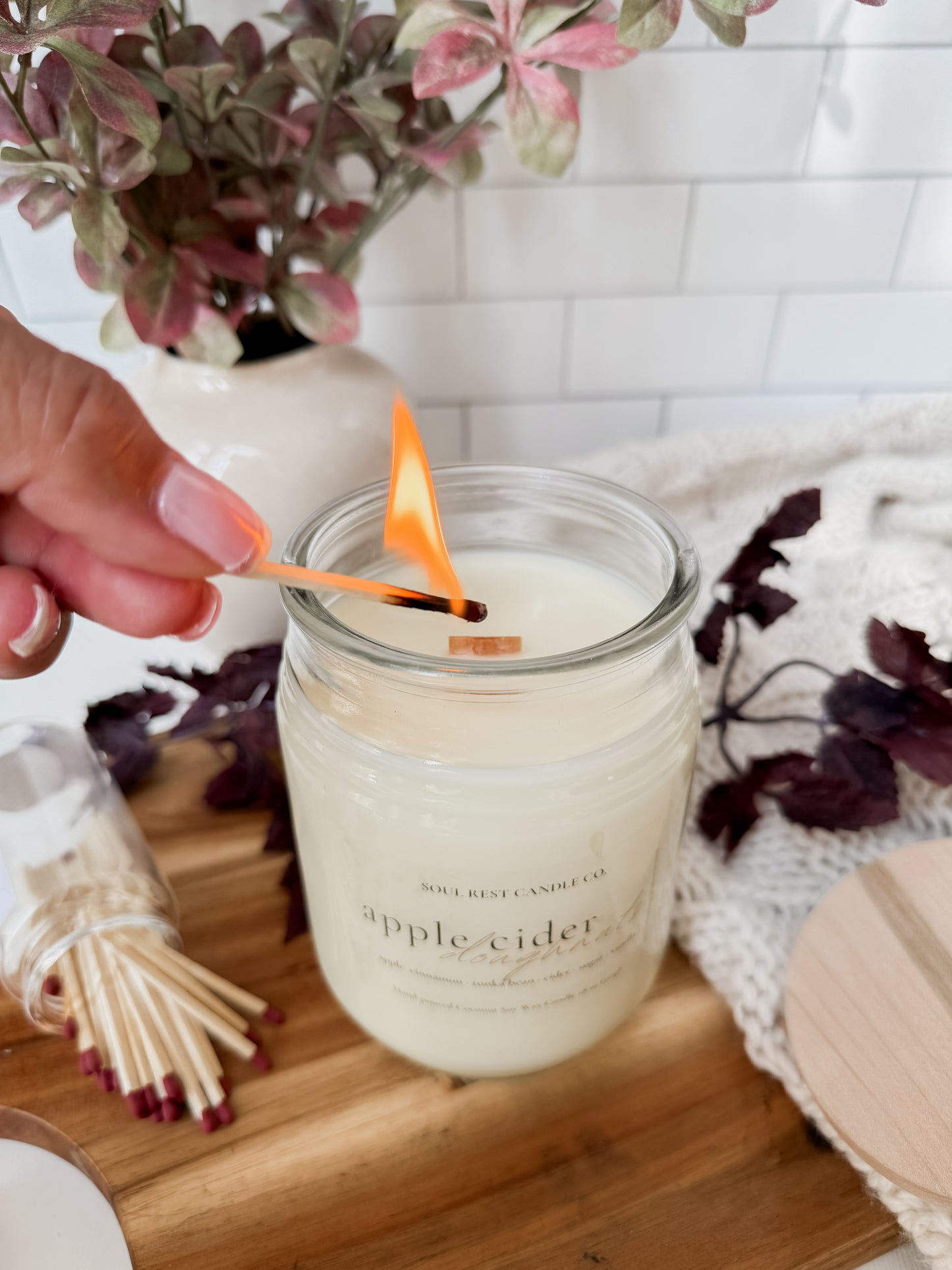 Pumpkin Pecan Waffles 18 oz Candle