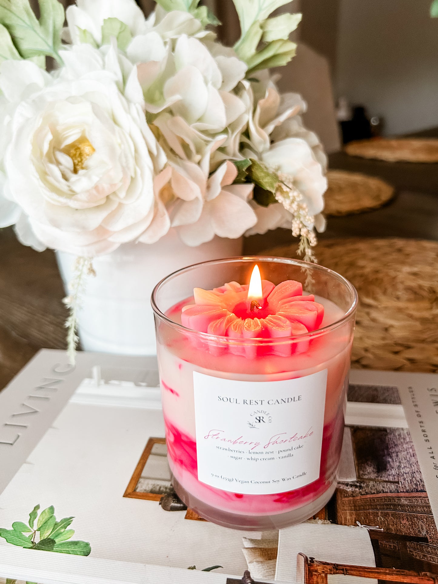 Strawberry Shortcake Candle 9oz