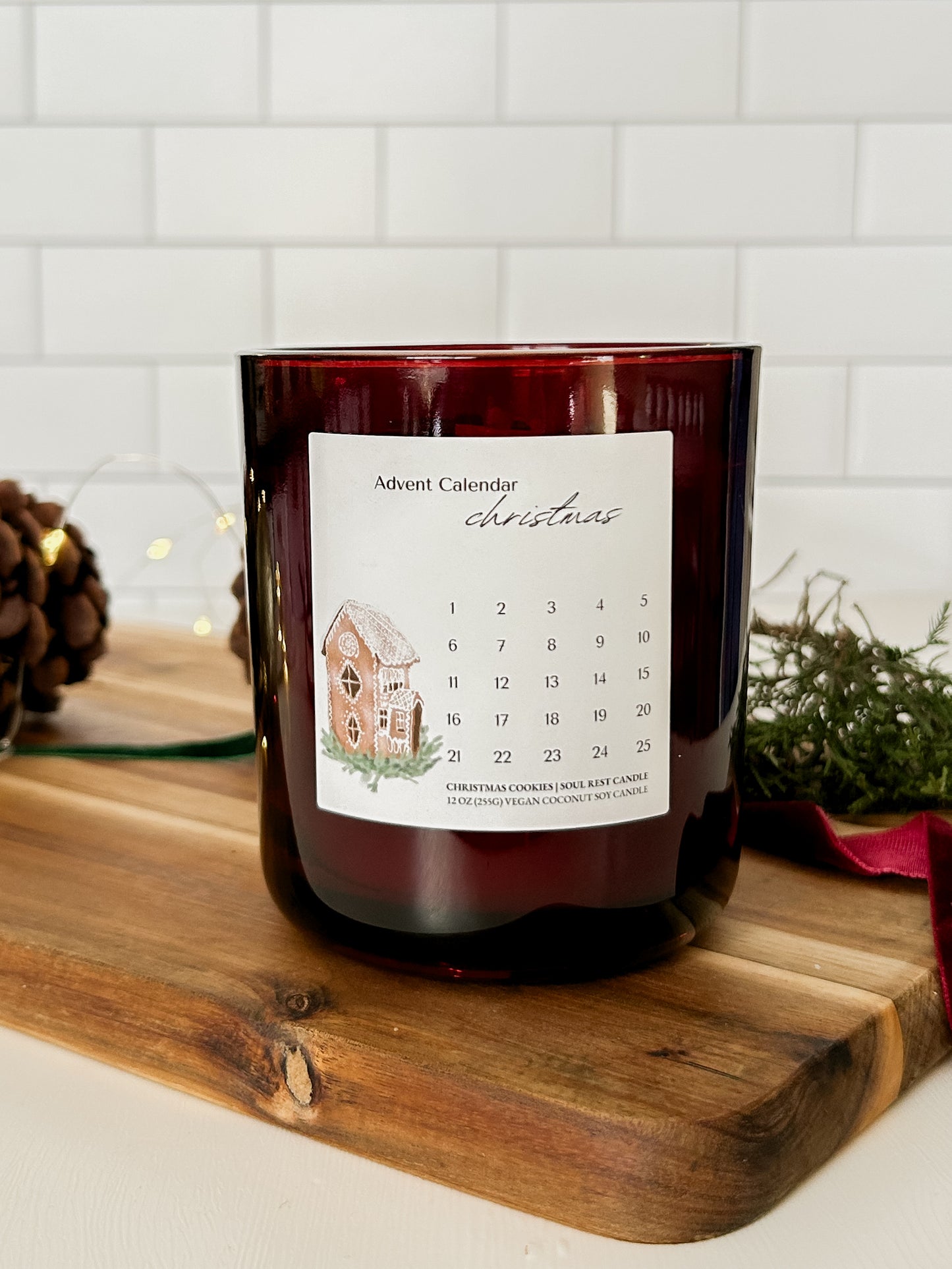 2025 Advent Calendar 12oz Candle