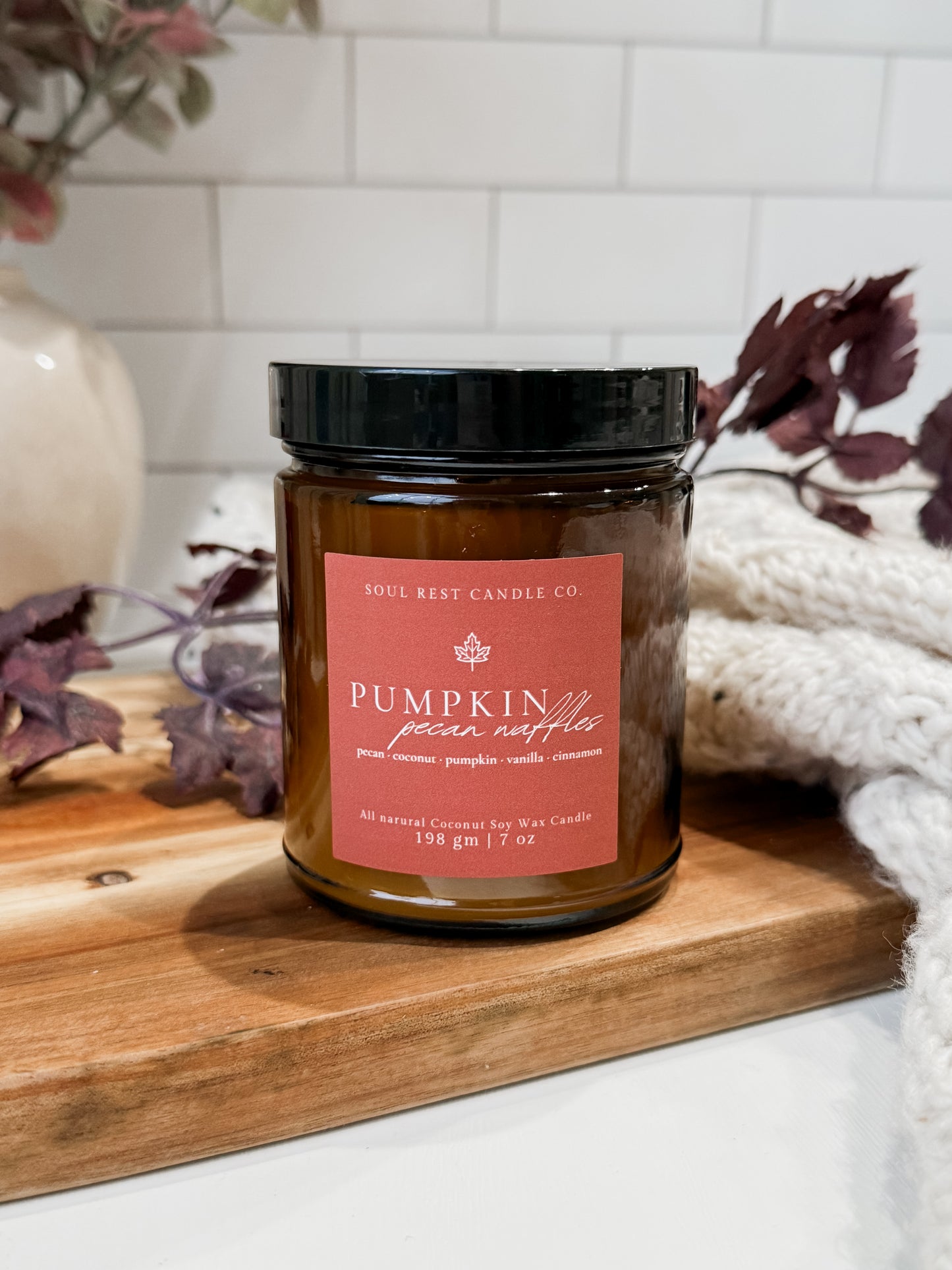 Pumpkin Pecan Waffles 9 oz Candle