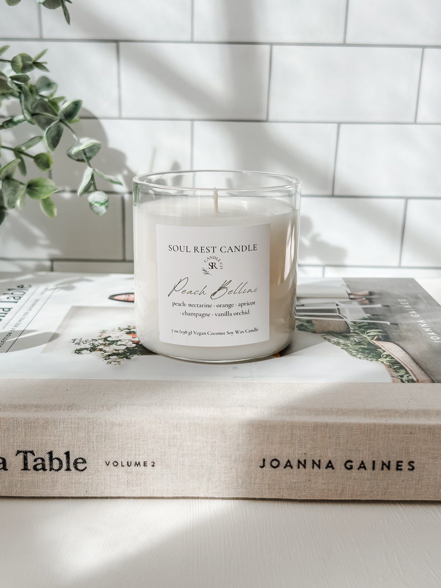 Peach Bellini 7 oz Candle