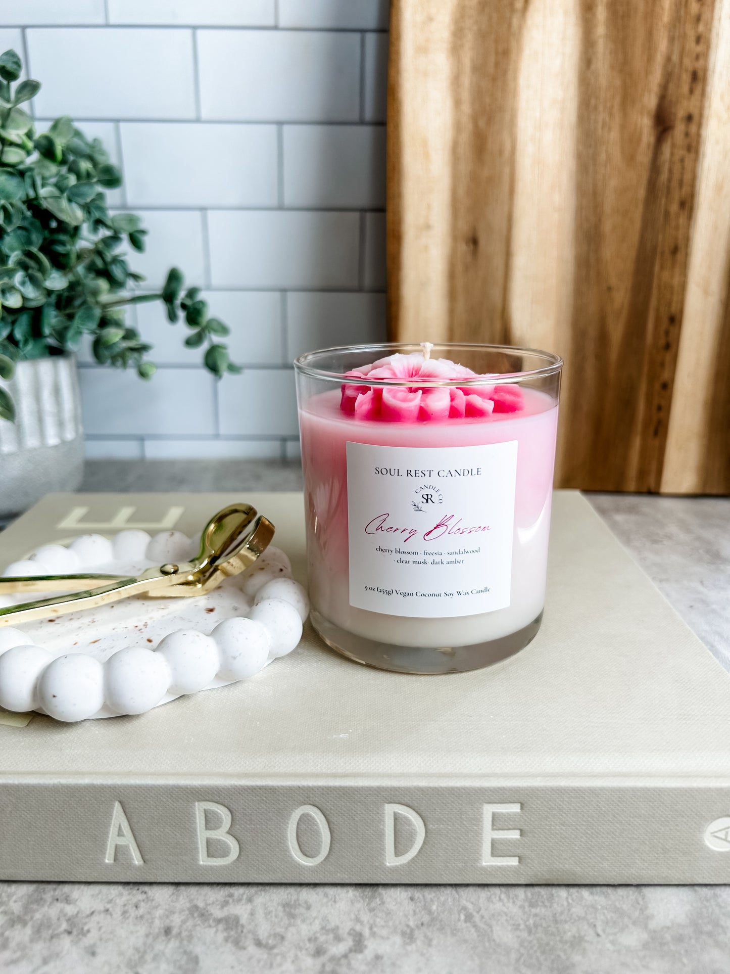 Pink Cherry Blossom Candle 9oz