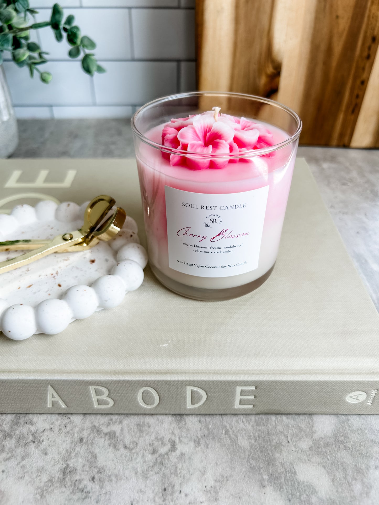 Pink Cherry Blossom Candle 9oz