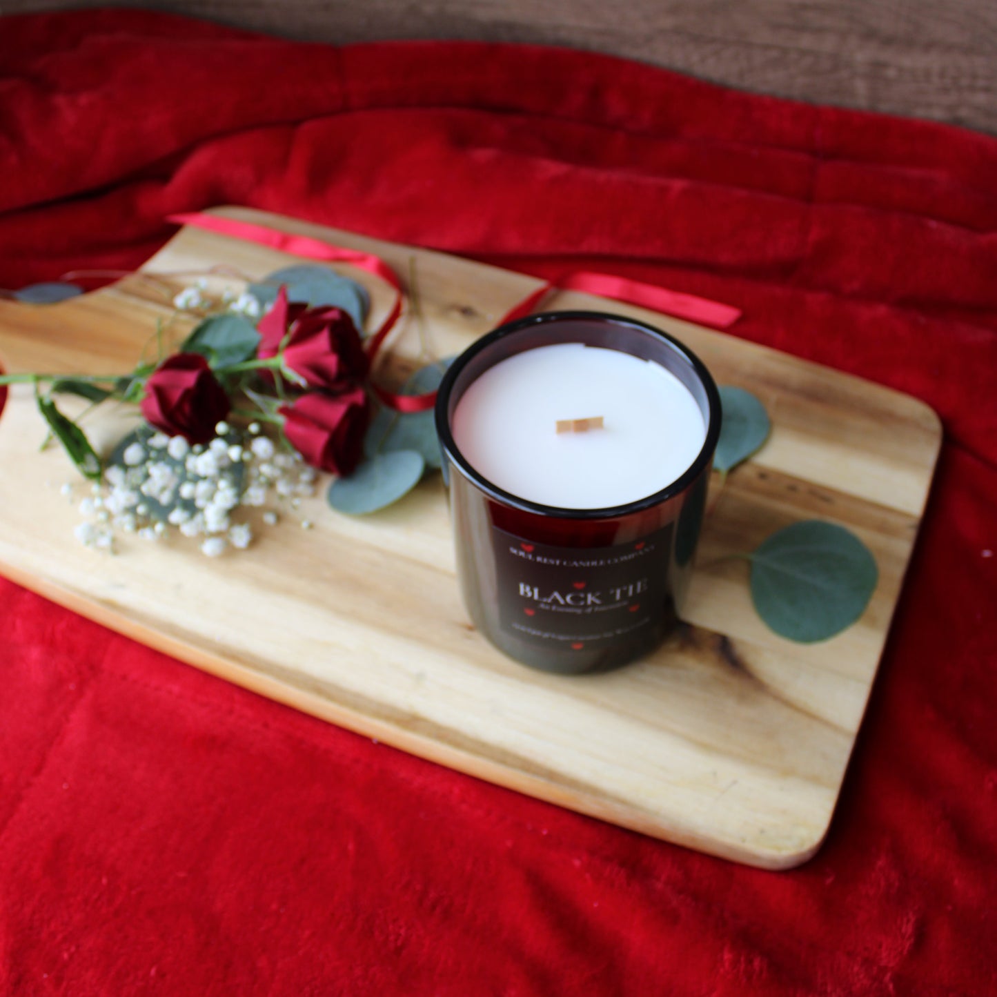 Black Tie 13 oz Wood Wick Candle