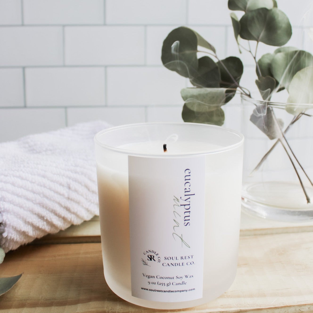 eucalyptus mint 9oz candle