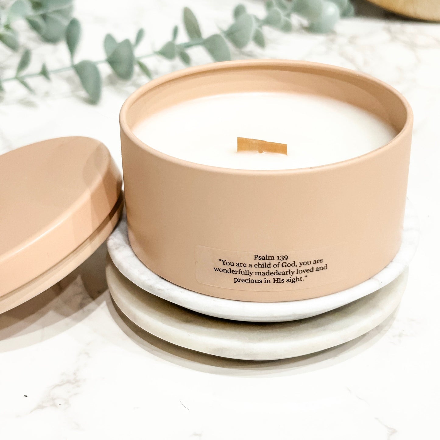 Eucalyptus Mint Candle Tins 5.5 oz