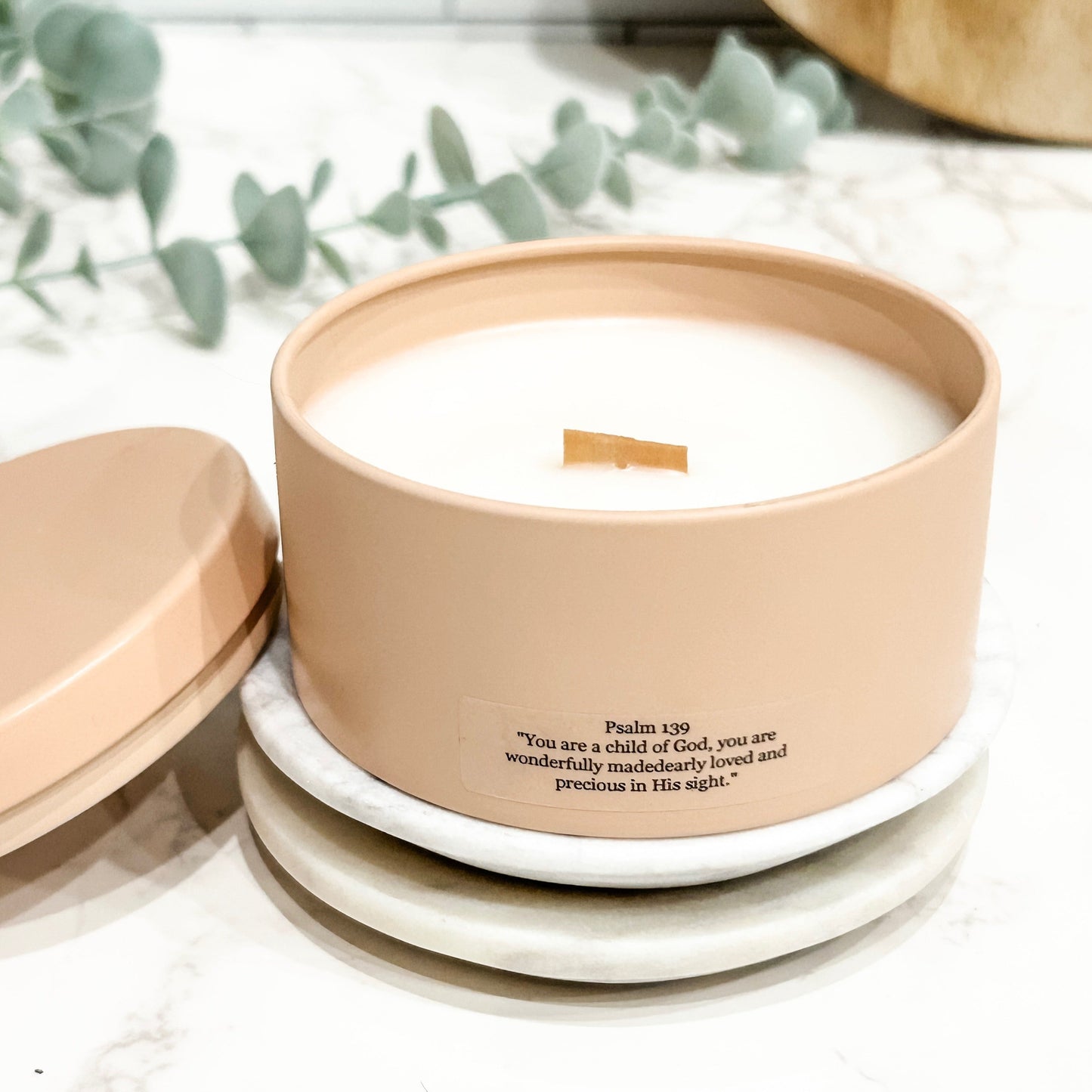 Lavender + Sage  Candle Tins 5.5 oz