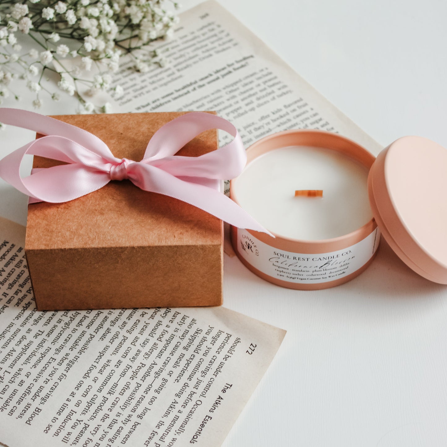 Summer in Provence Vegan Candle Tin 5.5oz