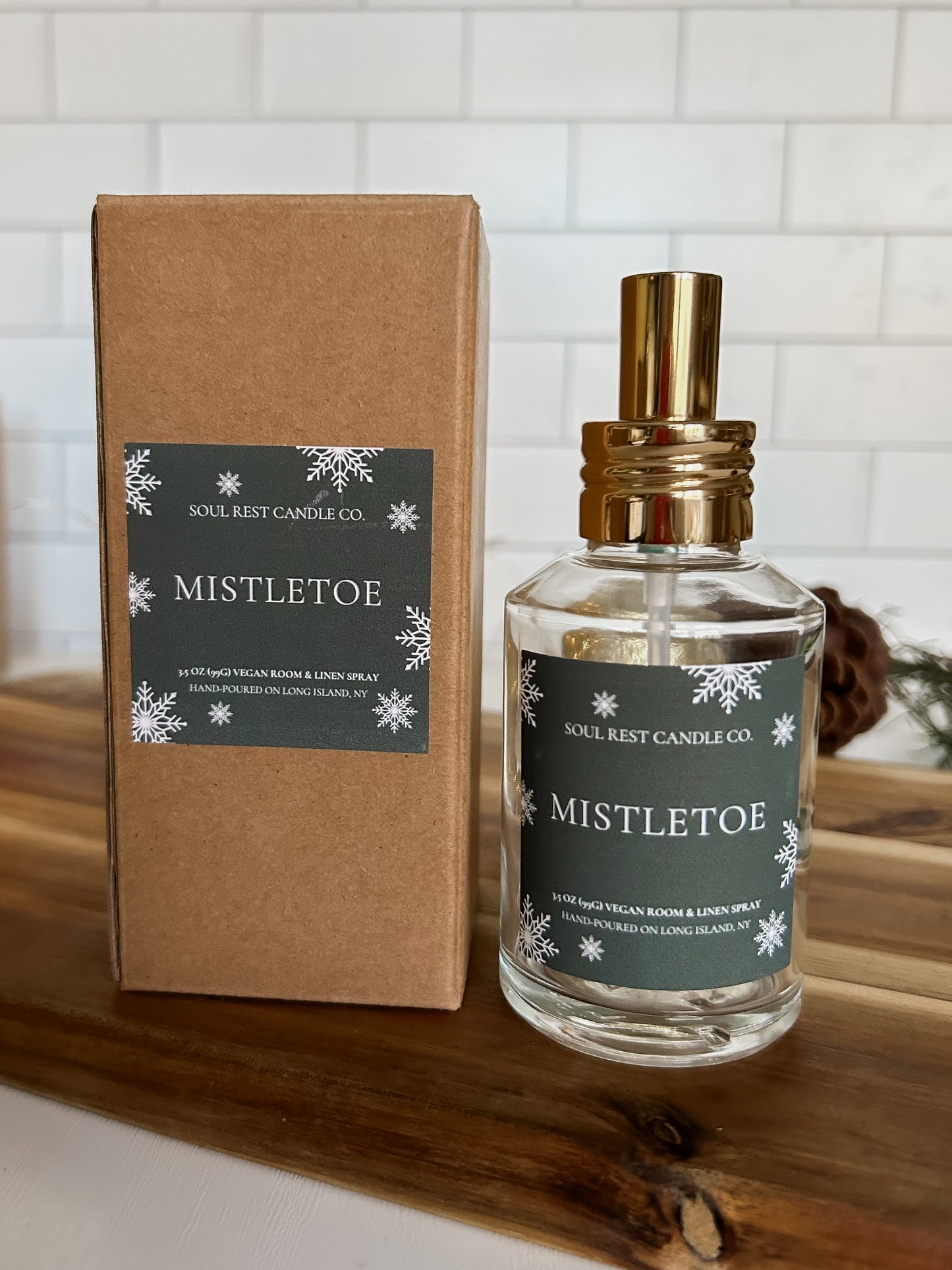 Christmas Collection Vegan Room + linen sprays 4oz