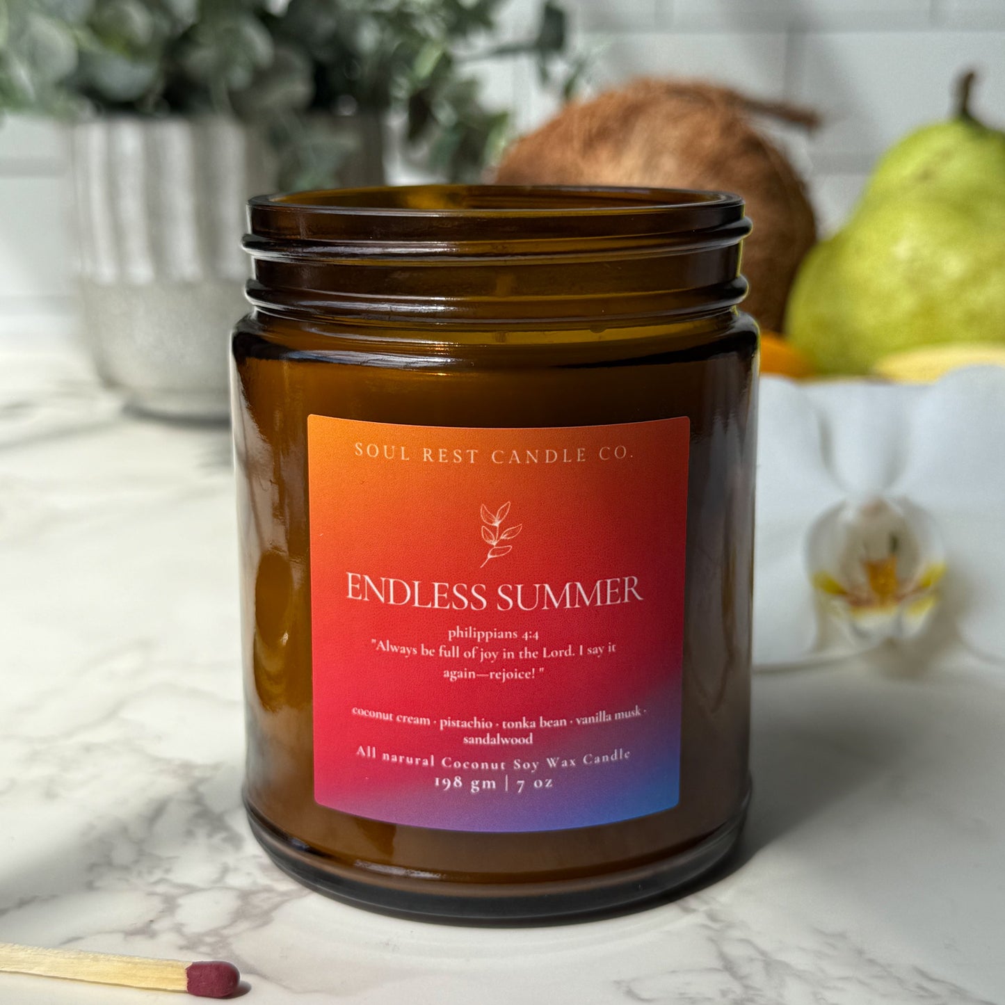 Endless Summer 7 oz Coconut Soy Candle