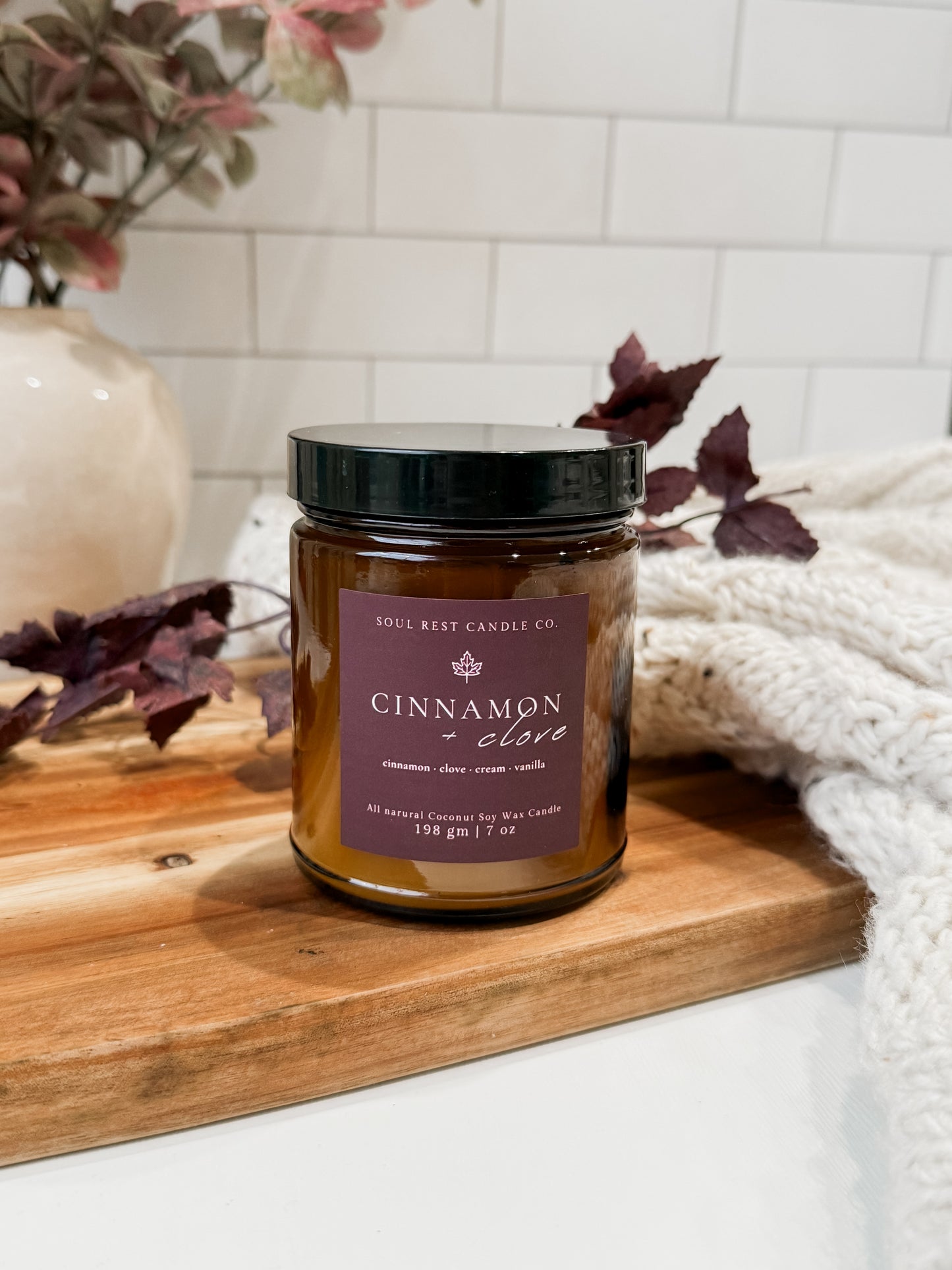 Cinnamon + Clove 9 oz Candle