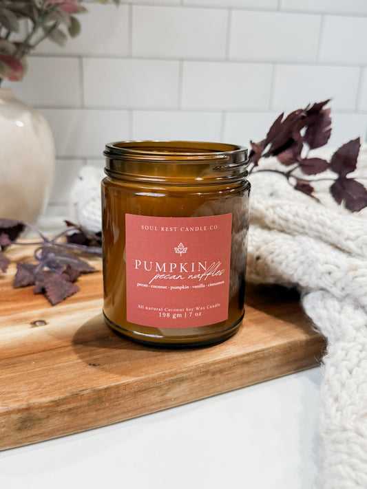 Pumpkin Pecan Waffles 9 oz Candle