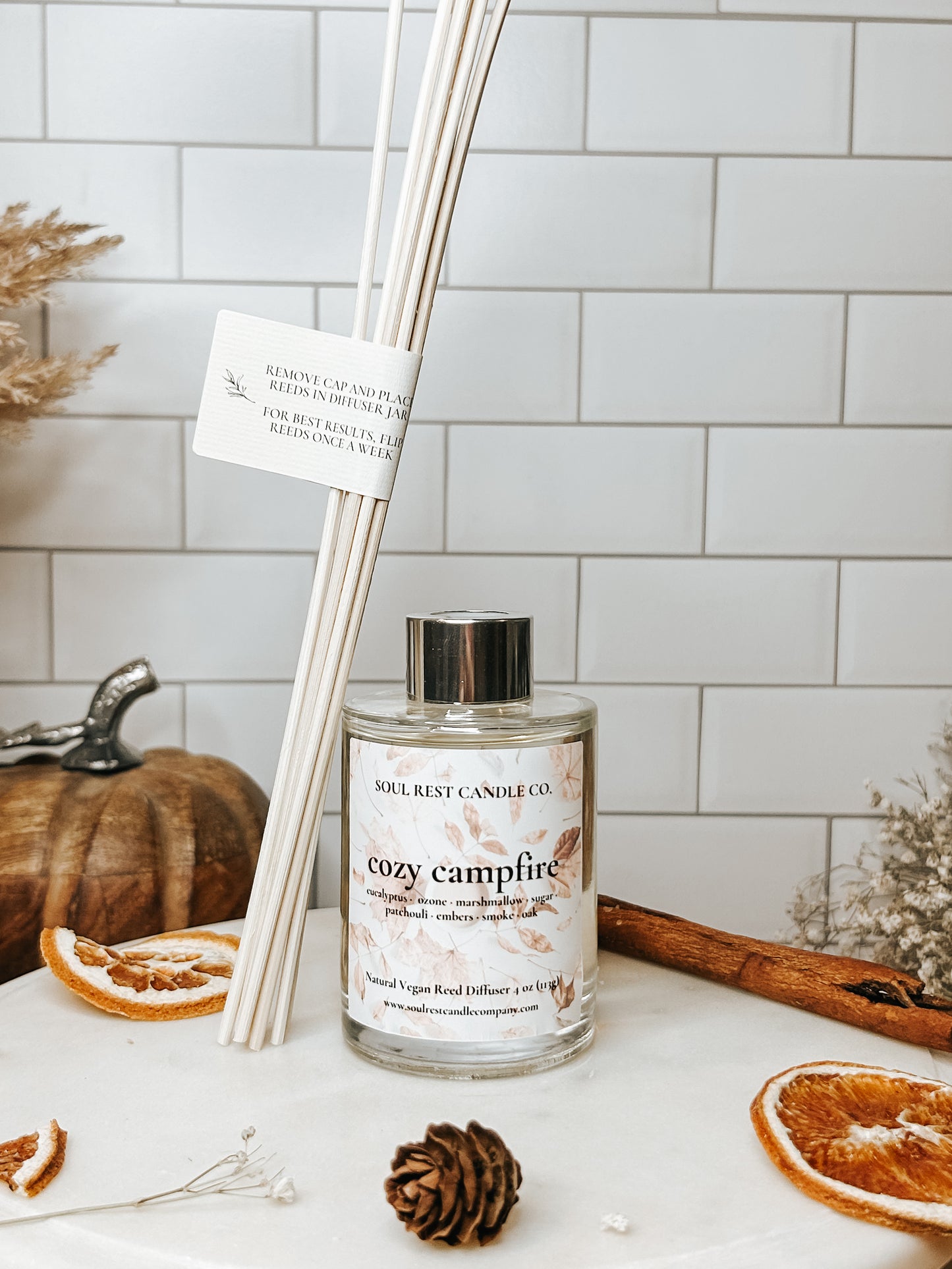 Cozy Campfire Reed Diffuser 4oz