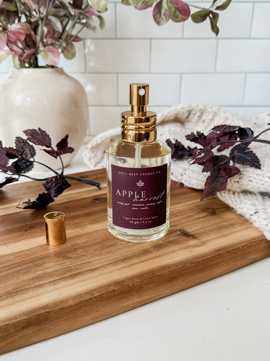 Apple Harvest Vegan Room + linen spray 3.5 oz