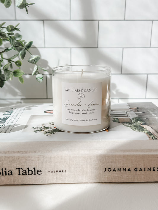 Lavender + Lemon 7 oz Candle