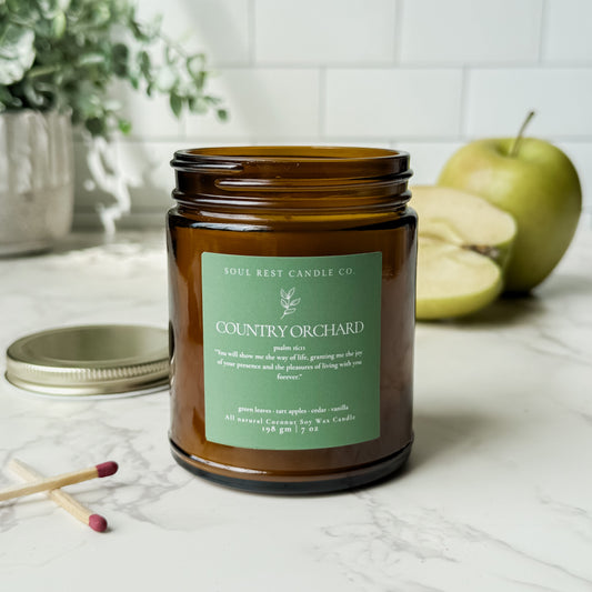 Country Orchard 7 oz Coconut Soy Candle