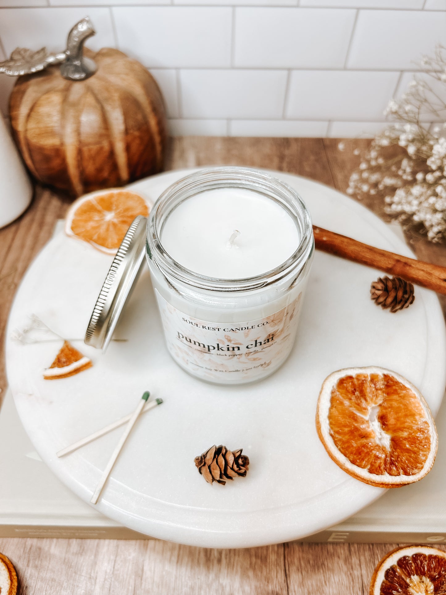 Pumpkin Chai 9 oz Candle