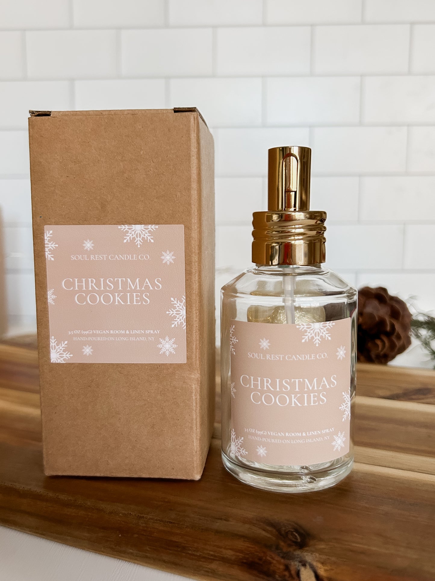 Christmas Collection Vegan Room + linen sprays 4oz