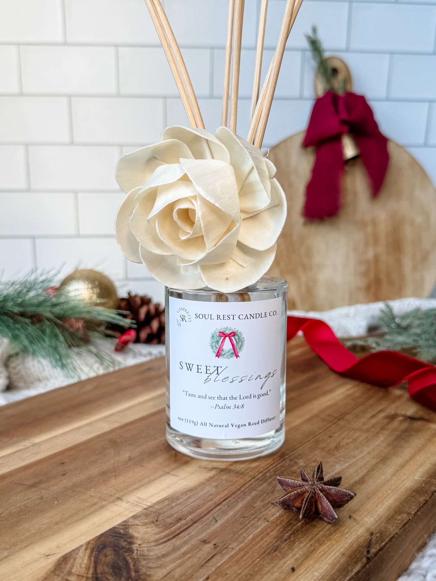 Sweet Blessings (Coquito) Reed Diffuser 4oz