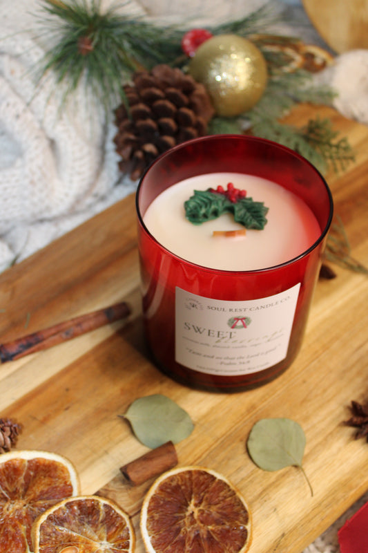Sweet Blessings (Coquito) 14oz Wood Wick Candle