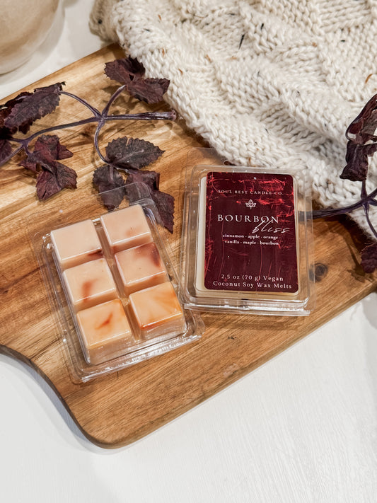 Bourbon Bliss 2.5 oz Wax Melts