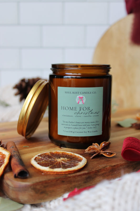 Home for Christmas 7.5 oz Candle
