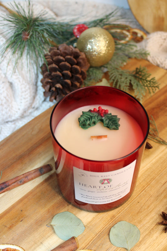 Fresh Cut Christmas 14oz Wood Wick Candle