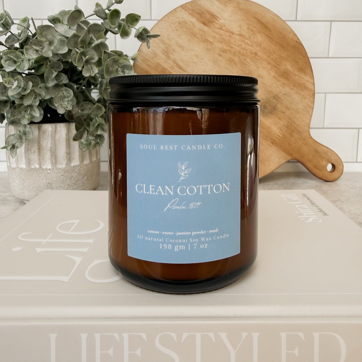 Clean Cotton • Fresh & Clean 7 oz Candle