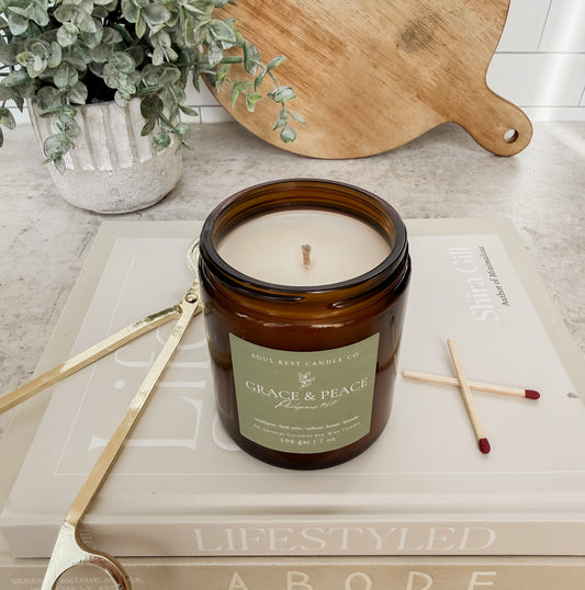 Grace & Peace • Eucalyptus & Lavender 7 oz Candle