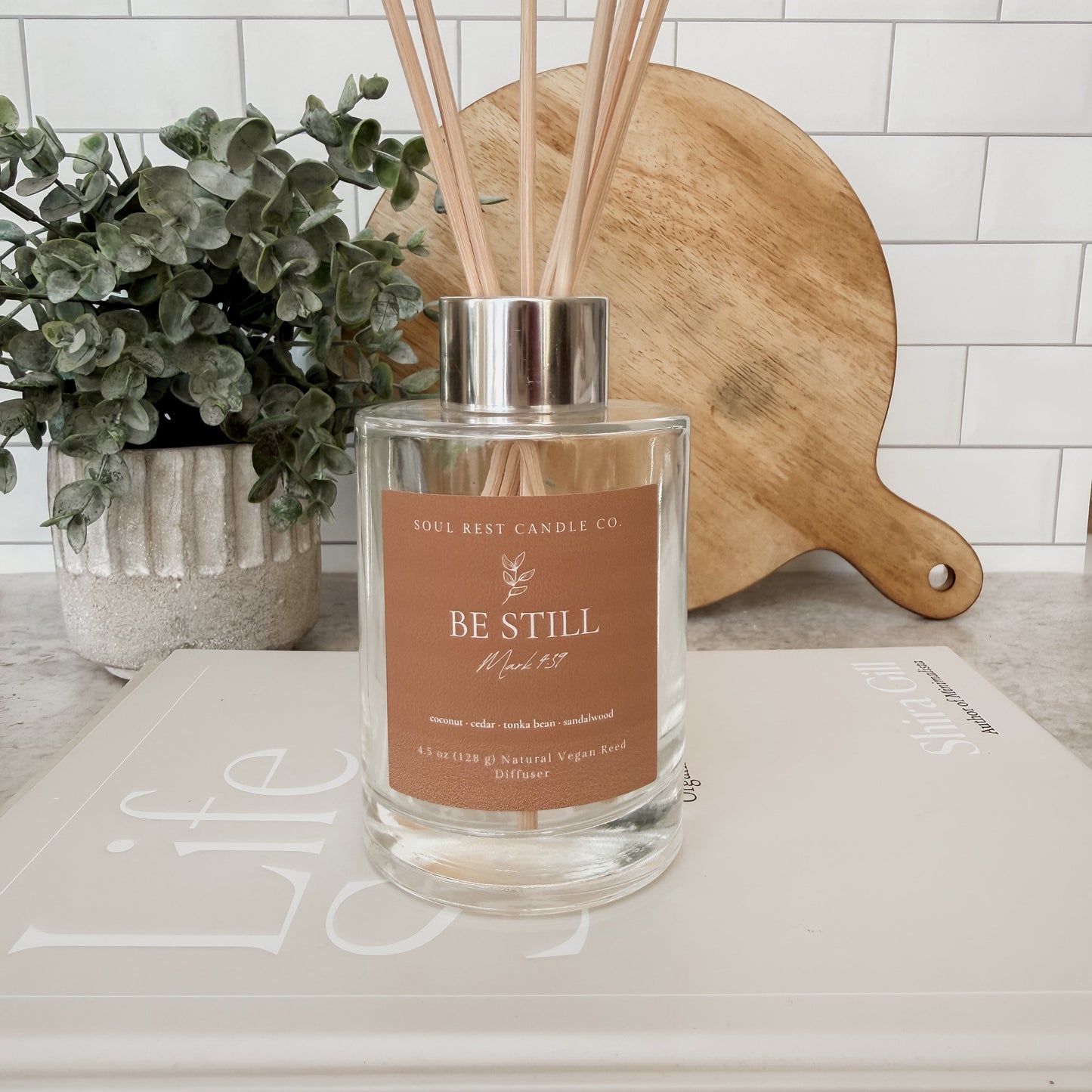 Be Still • Sandalwood & Coconut Reed Diffuser 4.5 oz