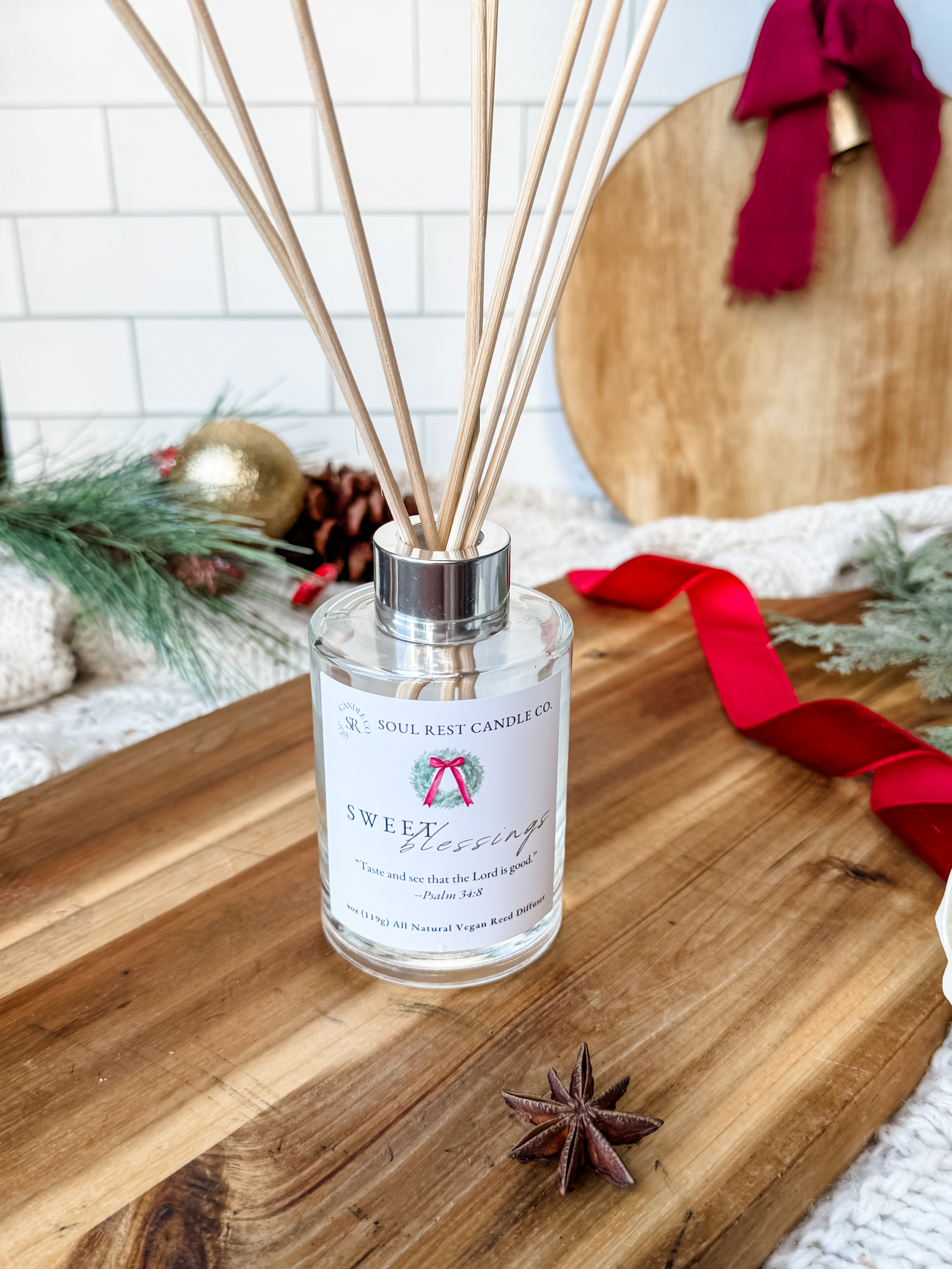Sweet Blessings (Coquito) Reed Diffuser 4oz – Soul Rest Candle Co.