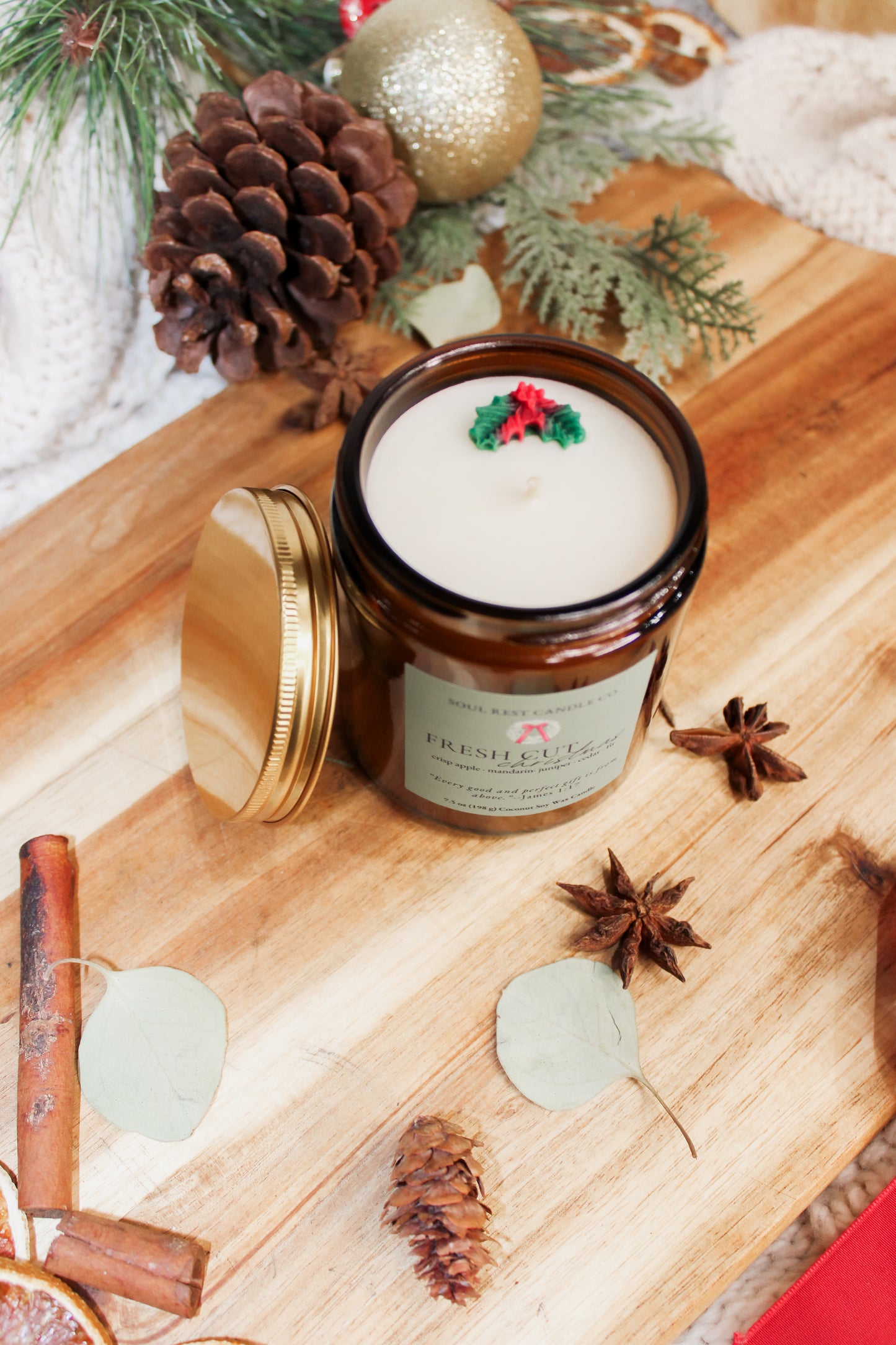 Bethlehem Evergreen 7.5 oz Candle