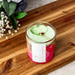 Strawberry Matcha Latte Candle | Sweet Matcha & Strawberries Cream Scented Candle 9oz