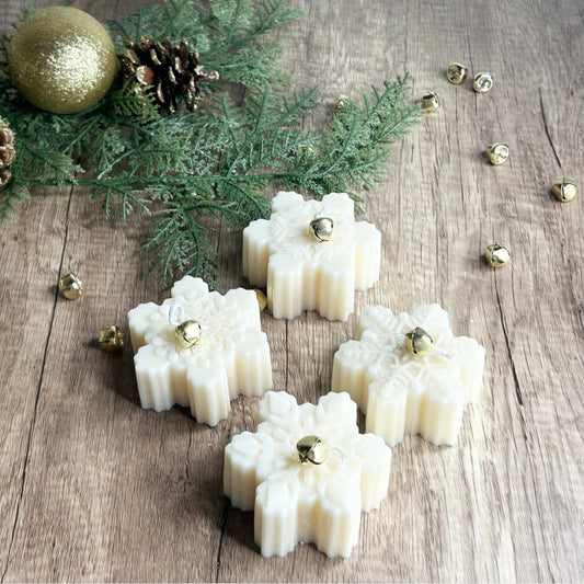 Snowflake candle