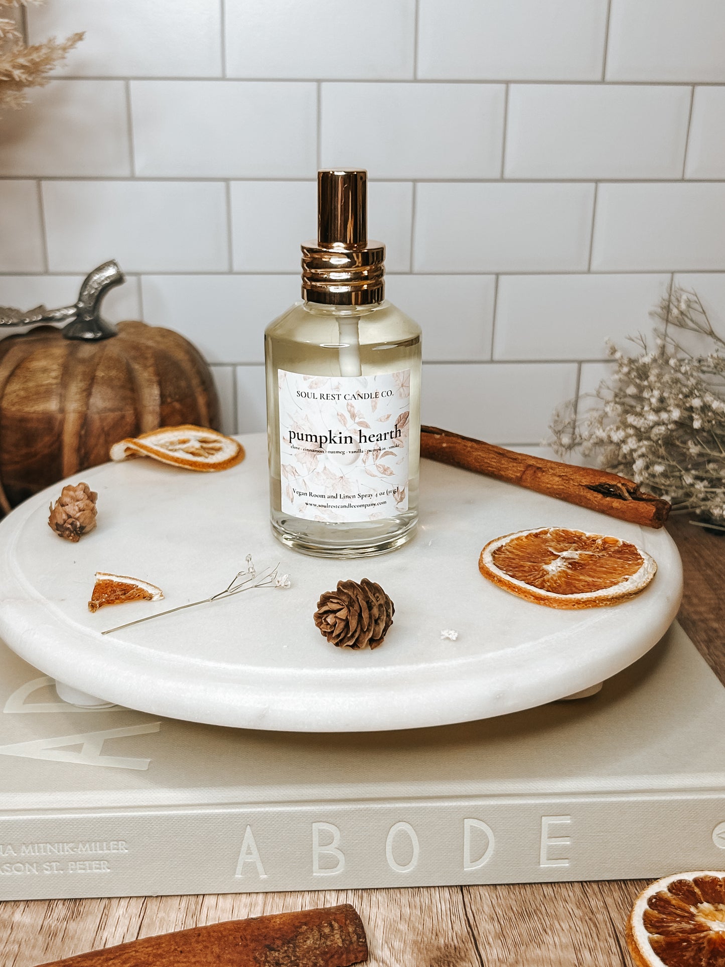 Pumpkin Hearth Room + linen sprays 4oz