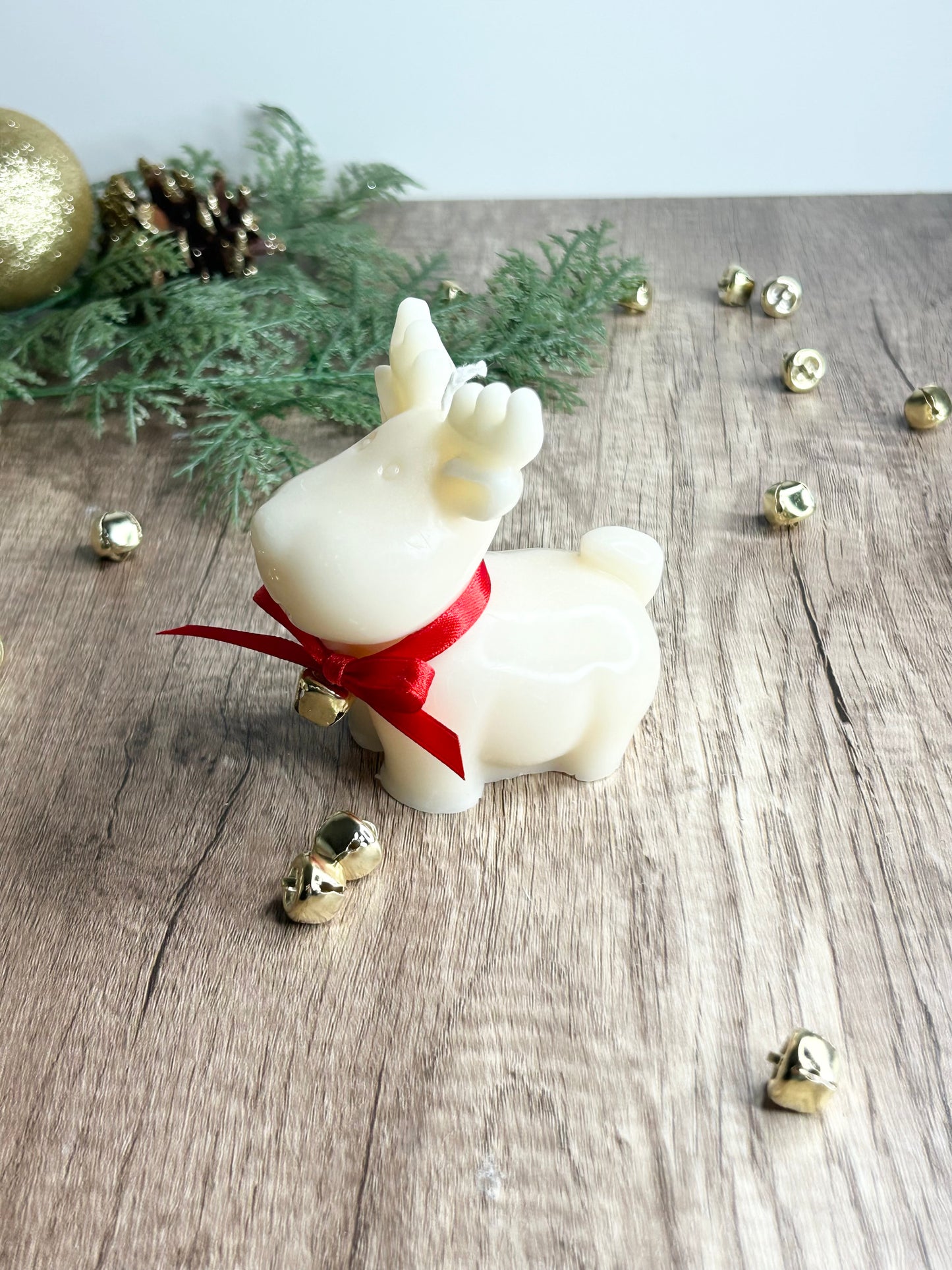 Chunky Reindeer Candle