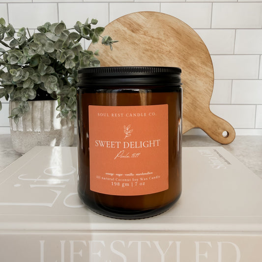 Sweet Delight • Orange Creamsicle 7 oz Candle