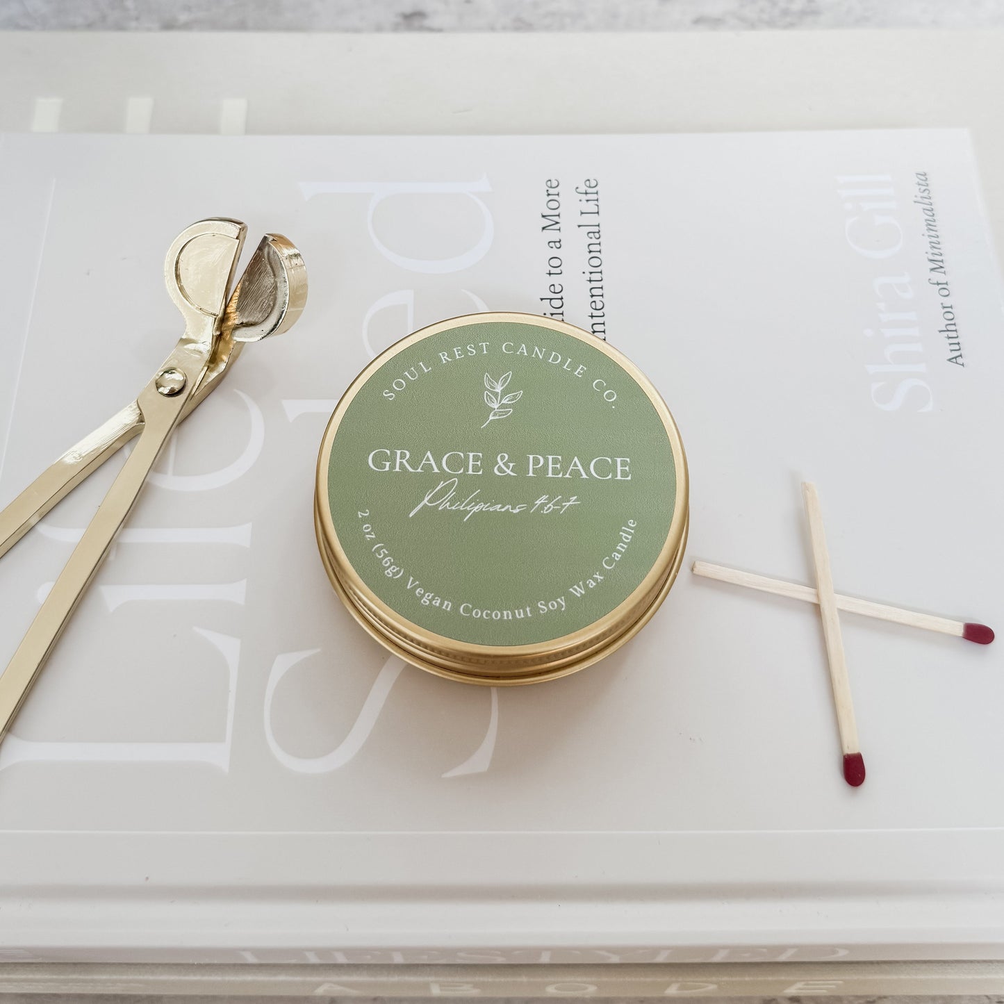 Spring 2oz Travel Tins Coconut Soy Wax Candle